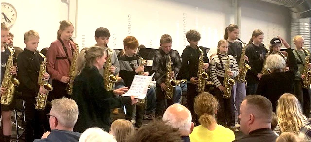 Kreative Klasser spiller koncert