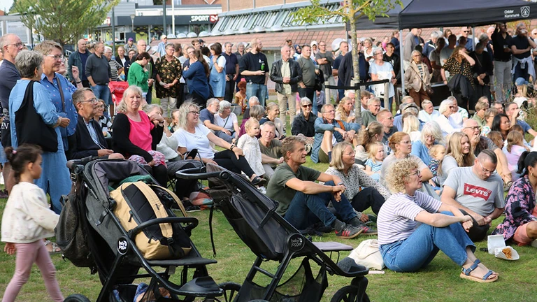 Billede fra Frivilligmødet i Folkeparken